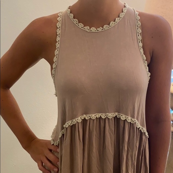 Light tie dye print tank top - Picture 2 of 5